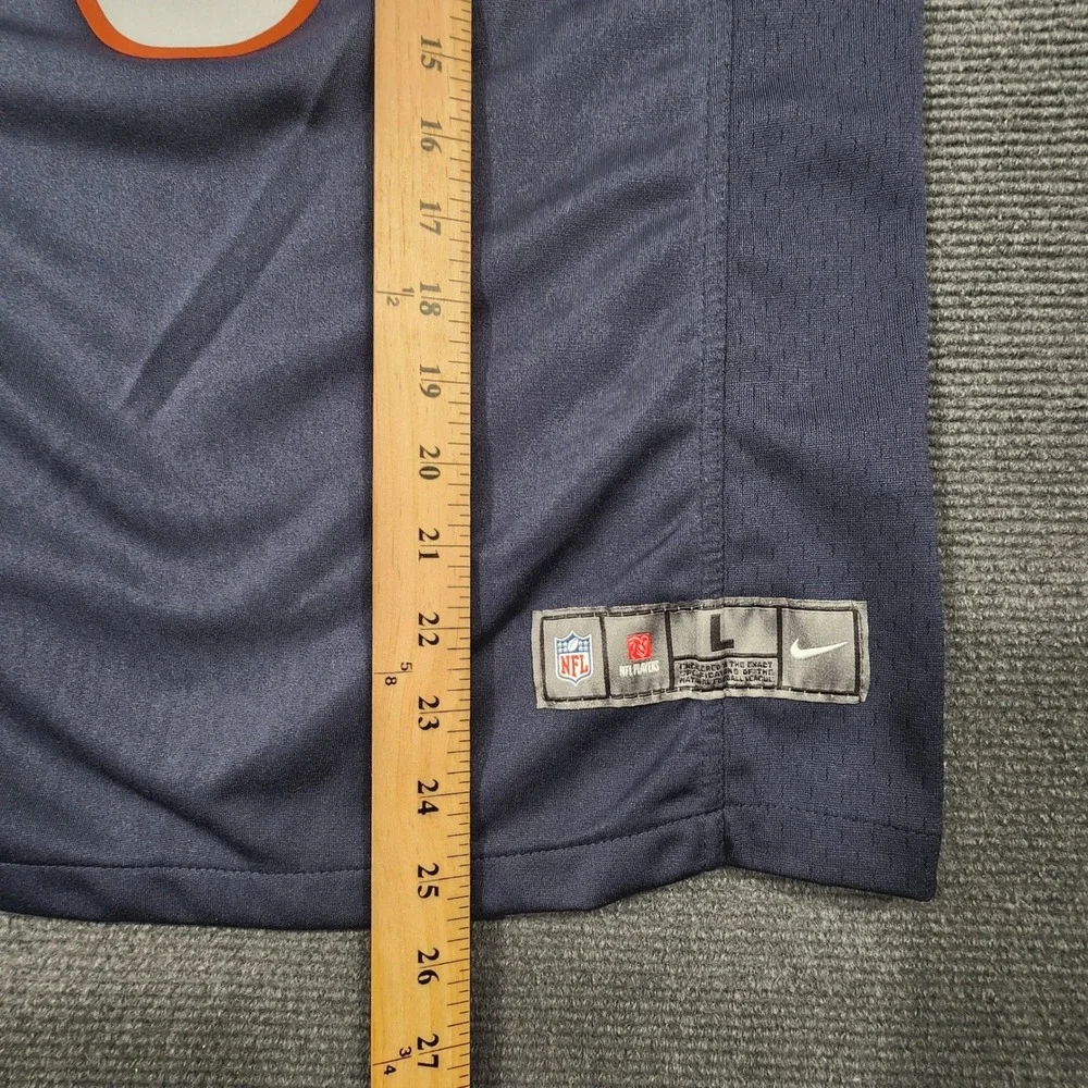 Nike Chicago Bears Jersey Boys Large 14/16 Navy Jay Cutler 6 NFL On Field